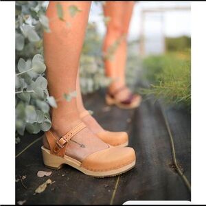 Handmade Leather Clogs